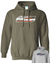 Load image into Gallery viewer, Bass Champs Logo Hoodie. Cotton Blend Traditional Hoodie

